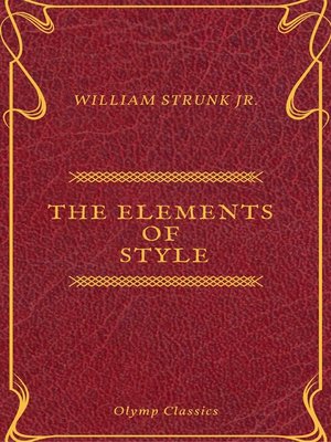 cover image of The Elements of Style ( Olymp Classics )